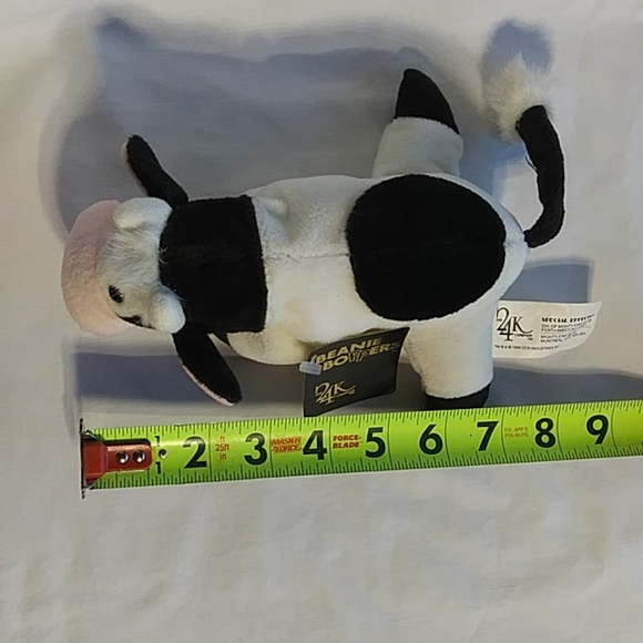 Vintage 24k Beanie Boppers Plush Molly Cow - Picture 6 of 6